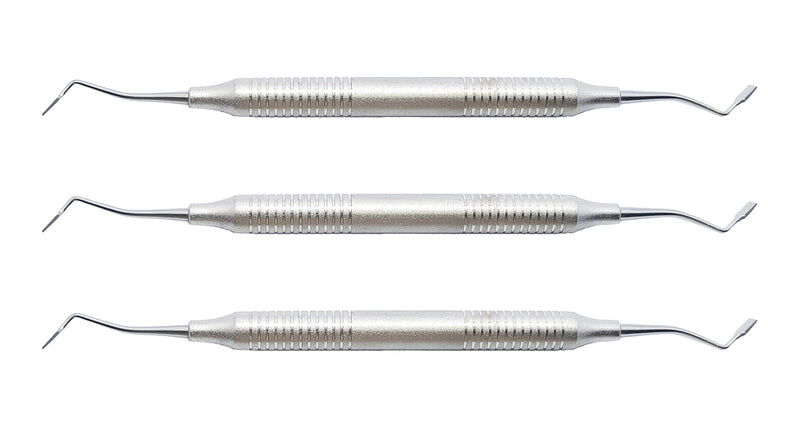 Dental Crown Spreader Double End Restorative Tools Nash Taylor Crown Spreader Stainless Steel Ergonomic Hollow Handle 3 Pcs # CRSPR