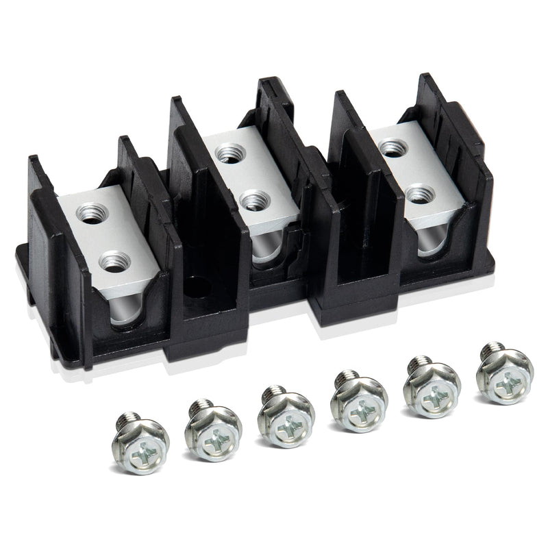 DG96-00173A Range Terminal Block Replacement Compatible with Samsung Electric Range/Stove/Ovens, DG65-00003A Terminal Block Replace AP5306090 3282643 WB17T10011, 600V 65A 3 Positions Dual Row