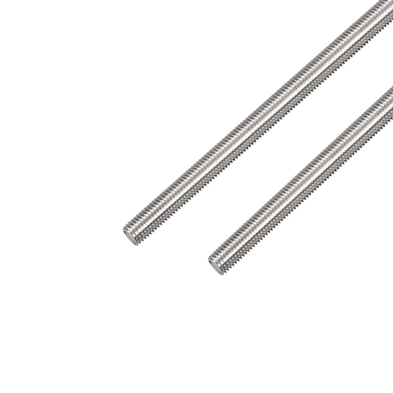 3/8"-16 Fully All Threaded Rod & Studs, 12" Length, 304 Stainless Steel Right Hand Thread Screw for Furniture Anchor Bolts, Clamps, Hangers and U-Bolts 2 Pack 3/8"-16 x 12"
