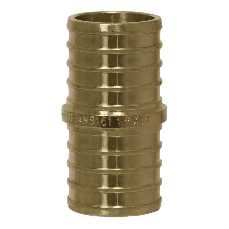 XFITTING Pex 1 Inch x 1 Inch Pex Coupling, 23-1-4=25XX, 25 Pieces Pex 1" Coupling