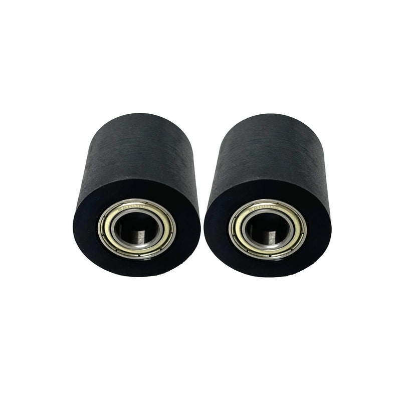 Mechanical Pulley Bearings,Roller Idler Bearing Pulley，Chain Pulley,Tensioner Pulley Guide,Suitable for Street Bikes and Motorcycles（62800Z-10mm-2pack） 62800Z-2pack