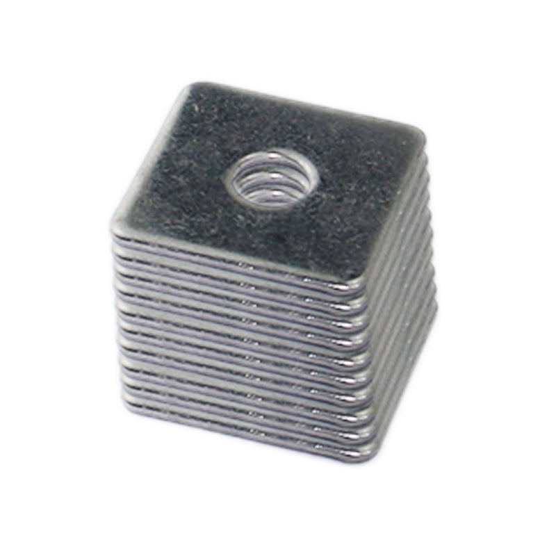 10 PCS Flat Square Plate Washers, M8x30x30x2 mm 304 Stainless Steel Square Flat Bearing Plate Washers Pad Spacer Gasket for Hardware Fastener, Fit for 5/16" Bolt, Thickness 2 mm, Silver, LXLVOUEG M8 X 30 X 30 X 2 mm Stainless Steel-Silver-10 PCS