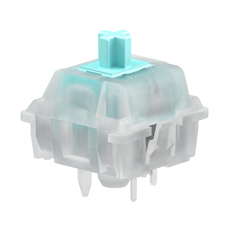 GLORIOUS Gaming - Lynx Silent Switches (LUBED) - 36x Linear Mechanical Switches for Hotswap Keyboards, 5-pin, Linear Keyboard Switches for Gaming, Lubricated POM Stem for Fast, Smooth Presses