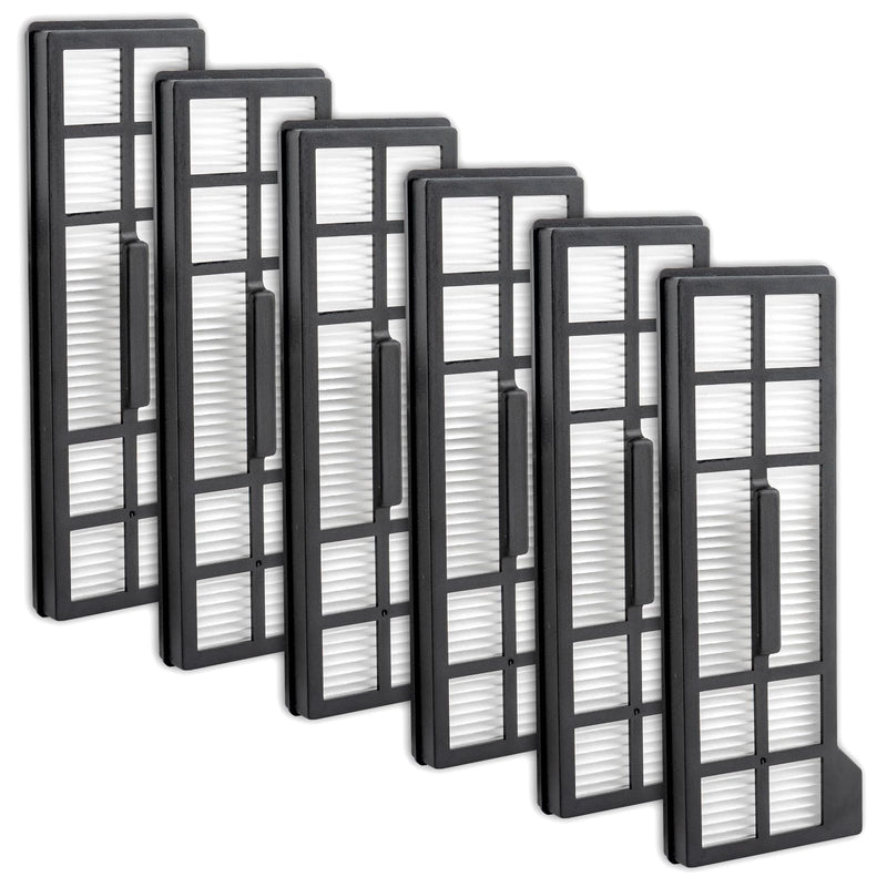 (6 Pieces) X10 Pro Omni HEPA Filter Compatible with EUFY X10 Pro Omni Robot Vacuum Cleaner Filter Accessories HEPA Filter (6 Pieces)