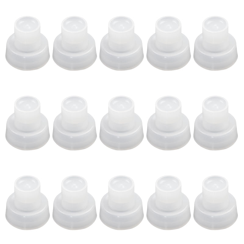 15 Pack 00600.1000 Faucet Silicone Rubber Seat Cup Replacement Parts, Compatible with Bunn Beverage Equipment