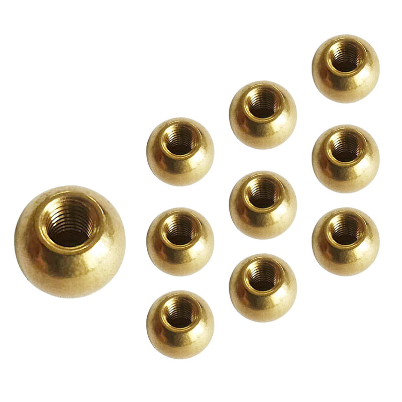 10 PCS M6 15MM Brass Ball Coolant Nozzles Screw Lock for CNC Lathes, Milling Machines, Machine Tools, Stone Bending Machines and Jewelry Carving Machines Brass Ball Coolant Nozzles (HTYQ-15-M6) HTYQ-15-M6