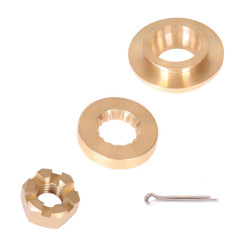 Boat Engine 0335420 766478 335420 Thrust Bushing, 0323943 777998 Spacer, 0319891 778000 Prop Nut, 0320785 Cotter Pin for Evinrude Johnson OMC BRP 20HP 25HP 30HP 35HP, 0175268 Propeller Hardware Kits