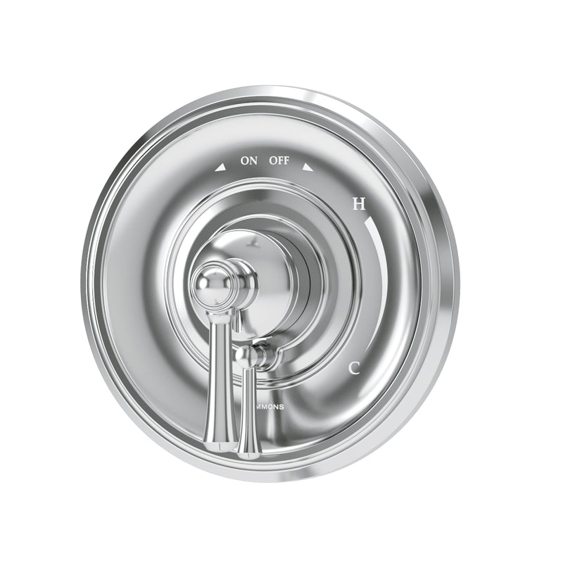 Symmons Braston Wall Mounted Shower Valve Trim Polished Chrome