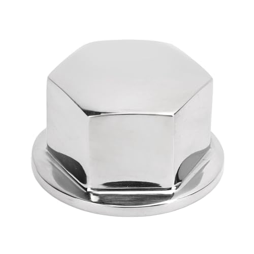 5/8-18 Steering Wheel Center Nut, 316 Stainless Steel Marine Hub Nut for Boat Yacht, Replacement for Verado Hydraulic Helms