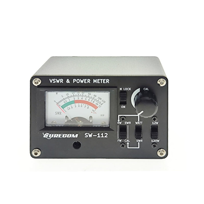 Mcbazel Surecom SW-112HF 1.5-60MHz 120W V.S.W.R. & Power Meter