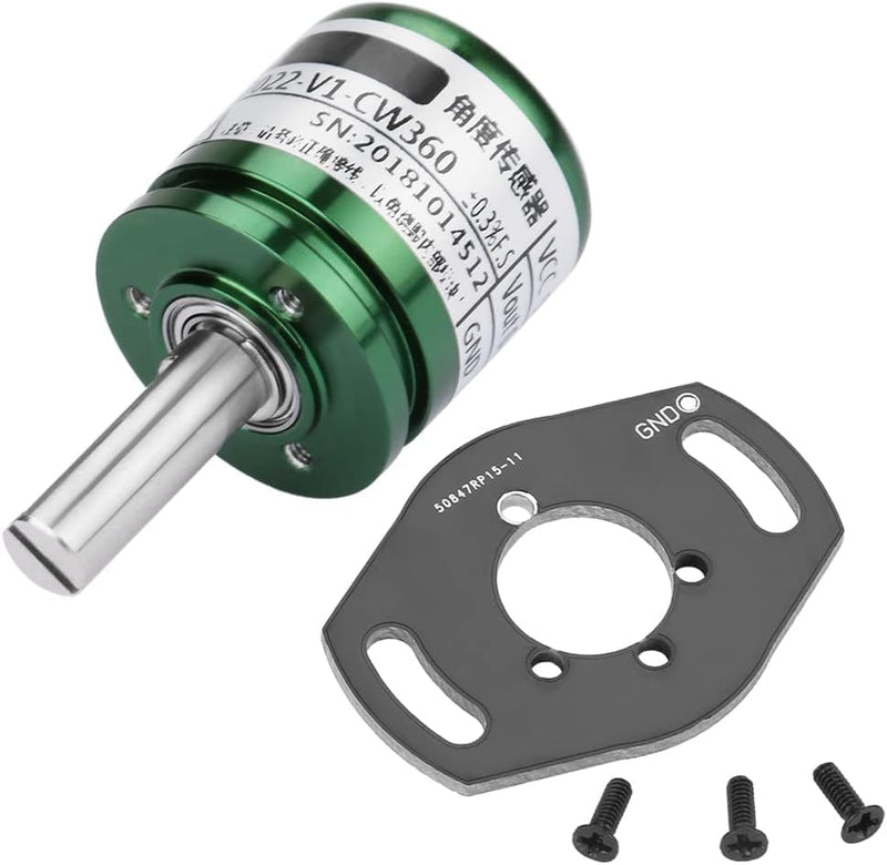 Rotatable Hall Sensor, 0.088°0-360 Degrees Rotatable Hall Angle Sensor 0-5V Output Full Circle 12Bit DC 5V Supply Voltage DC 0-5V Output Voltage