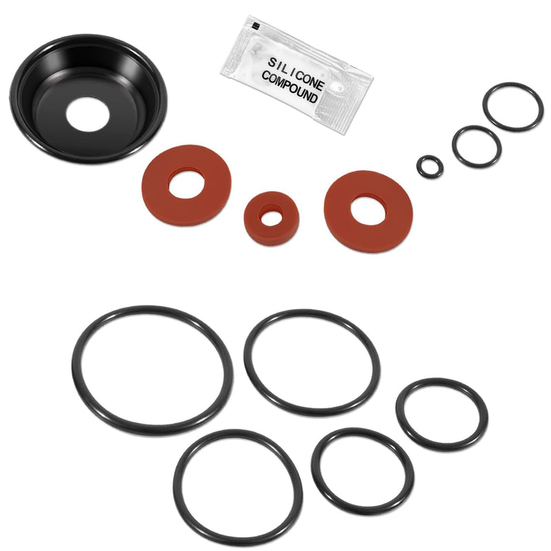 Replace for Wilkins RK1-375R Rubber Parts Repair Kit for Both Checks and Relief Valve Compatible with 1" Model 375, 375ST, 375XL