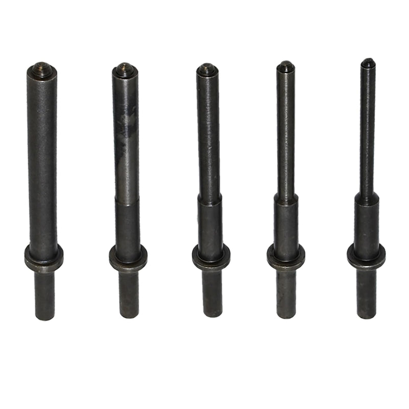 Pneumatic Roll Pin Punch Set 3/16" to 1/2" Pneumatic Pilot Punch .401" | Air Hammer Pilot Punch 153mm Bolts Long Pins For Removing Roll Pins Hollow Tension Pins