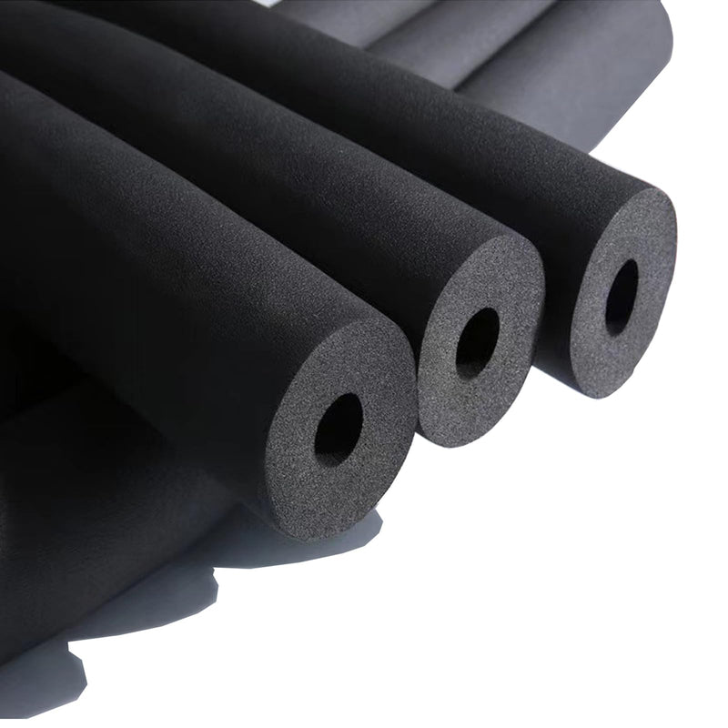 cSeao Pipe Insulation Foam Tube (3/8" x 3/8" x 6FT),3/8" ID Pipe Insulation Foam Tube,AC Uint Foam Tubing, Guitar Stand Foam Tube, Hollow Pipe Cover,Exercise Machine Handle Protector and Roof Rack 3/8" x 3/8" x 6FT