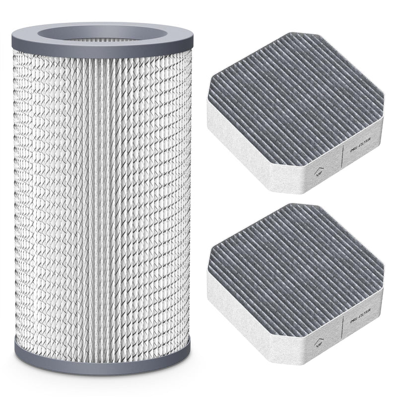 3 Pack Replacement Filter Set for Molekule Air Purifier with PECO-Filter 1 Pack PECO-Filter + 2 Pack Pre-Filter