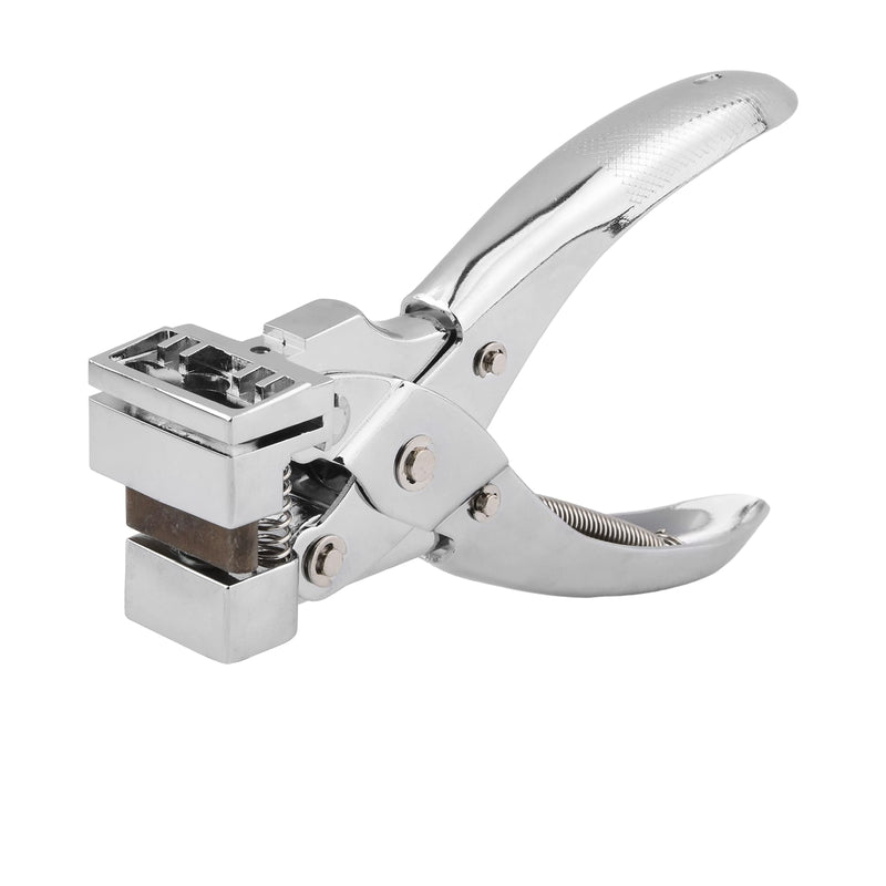 T-Slot Hole Punch Heavy Duty - Steel Handheld Hanger Hole Punch Tag Punches Airplane Hole Punches for Paper Crafts, Badge & ID Card, PVC Cardboard