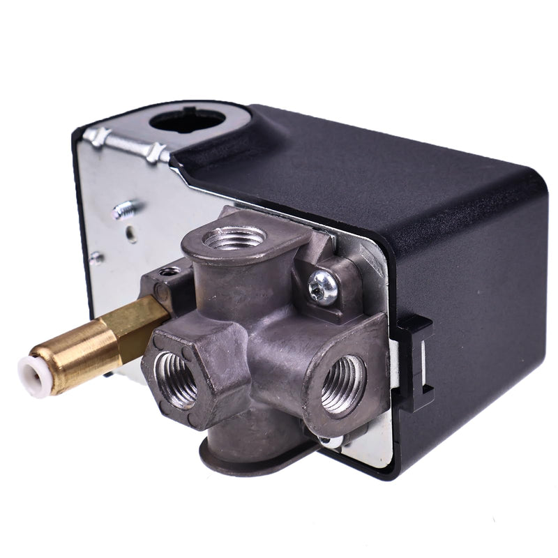 4port 95/125psi Pressure Switch 321020000F for Condor MDR 21-EA/11 | W/Unloader & ON-OFF Lever
