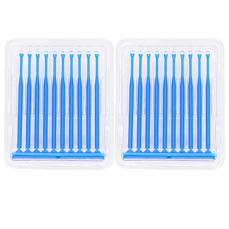 Dental Adhesive Tip Applicator 20pcs Dental Applicator Sticks Adhesive Tip for Teeth Crowns