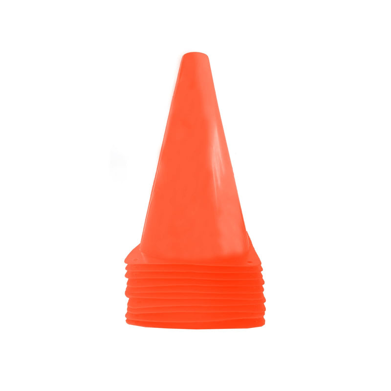 9 inch Soccer Training Cones for Outdoor Activity, Orange Traffic Cones,Plastic Sports Cones 9inch