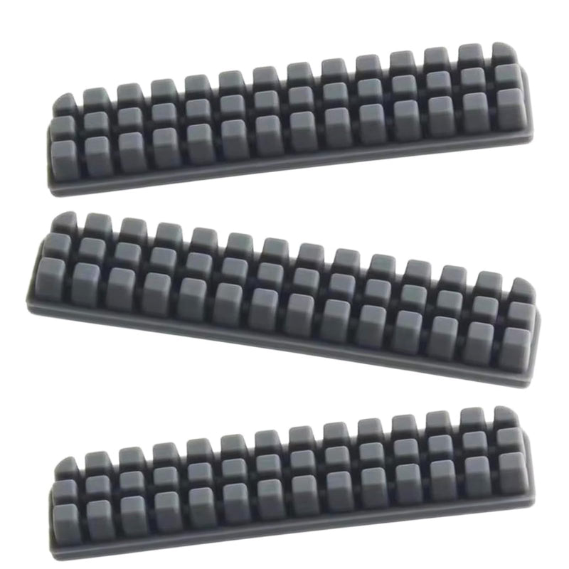 Compatible with Bambu Lab A1 3Pcs Nozzle Silicone Brush, Cleaning Filament Buildup PLA PETG TPU ABS, Not Compatible with A1 Mini