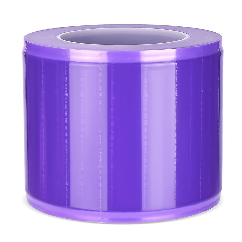 1200pcs Barrier Film Roll Disposable Tattoo Barrier Film Dental Barrier Film Perforated Adhesive Barrier Tape Sheets Tattoo Supplies (Purple) Purple