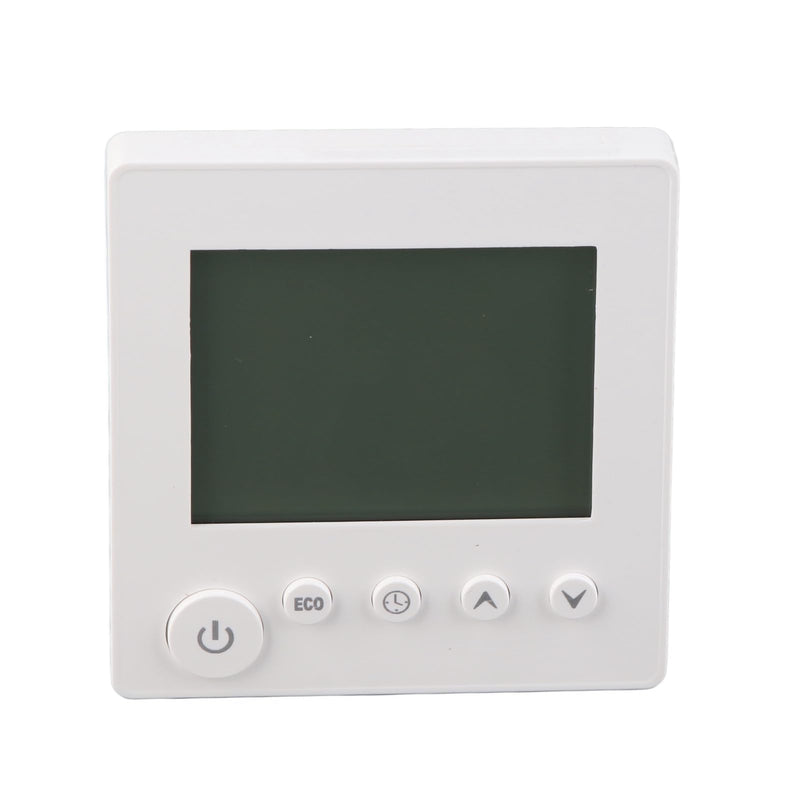 Smart Thermostat LCD Controller, Nonprogrammable 16A Temperature Control for Electric Heating Home Floor Heating ABS Keypad Radiator Thermostat with Clear Display