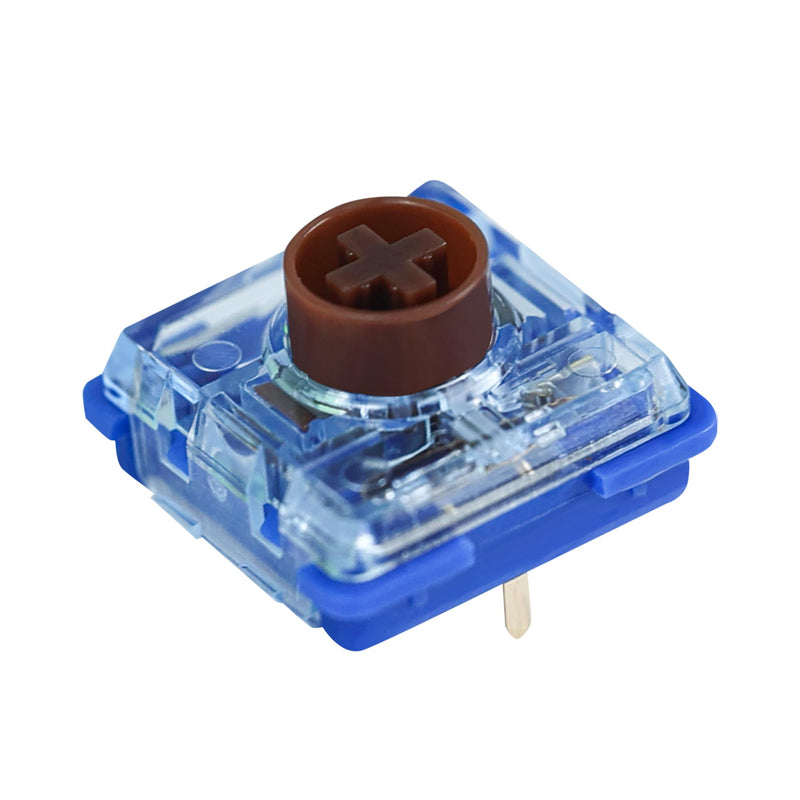 Kailh Choc V2 Unmute Low Profile Switches for Mechanical Keyboard,3-Pin RGB/SMD/MX Switch (Brown,Tactile-35Pcs) Brown,Tactile-35Pcs
