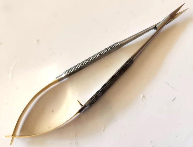 TC Castroviejo Micro Scissors 6" Straight Surgical Dental Eye German Stainless Steel