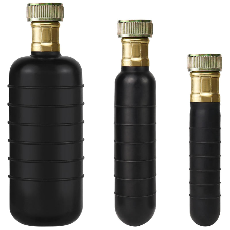 Drain Bladder Unclogs Main Sewer Line,Water-Powered Drain Cleaning Bladder Fits 1 to 6 Inch Drain Pipe Unclogs Stubborn Blockages for Bathroom Sink,Swimming Pool Drain,Basement,Bathtub,Shower 3PCS Fit 1" to 6"