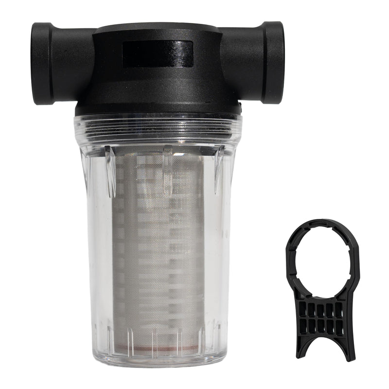 BUPUROTT Water Pump Strainer Filter Inlet Filter for High Pressure Washer, Sediment Filter Attachment, 80 Mesh Screen(1/2“ 80Mesh) 1/2“ 80 Mesh