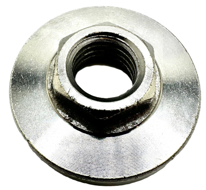 5/8-11 Angle Grinder Flange Nut, Hex Flanged Replacement Lock Nut, Locking Fastener Upper Pressing Plate Nut for 5/8”-11 Angle/Side Grinders 5/8-11 Hex Flanged Angle Grinder Lock Nut