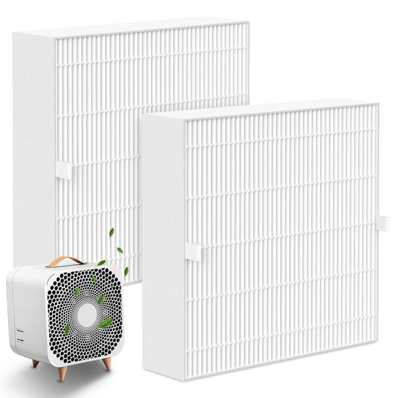 Particle Replacement Filter, Compatible with Blueair Blue Pure Fan, Part # 100930 (2 Pack)