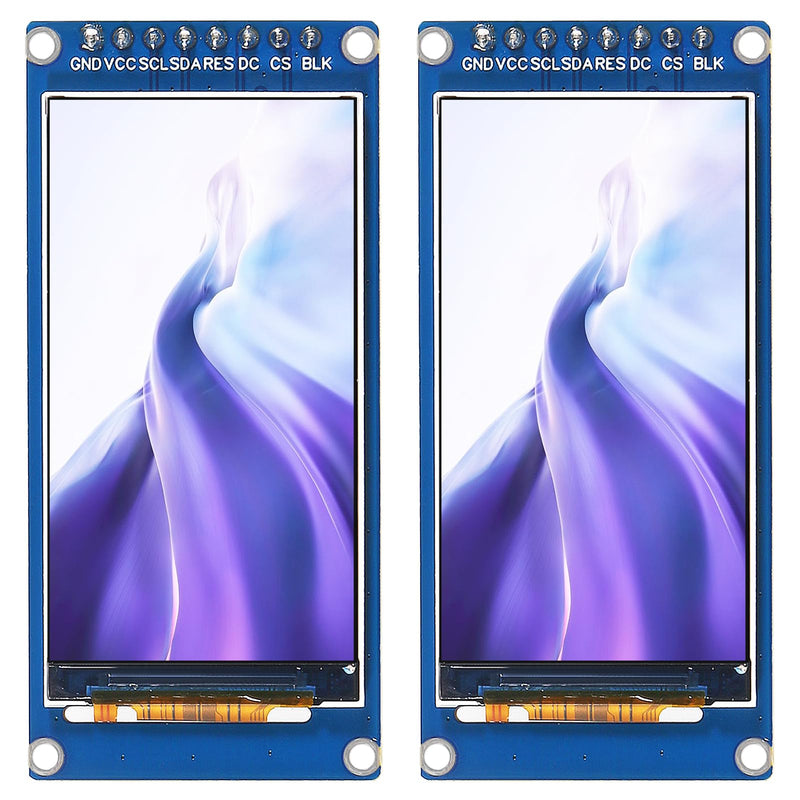 2pcs 1.9" SPI TFT LCD Display Module 170x320 RGB LCD Screen 3.3V ST7789 Drive SPI Interface 8pin Full Color for Arduino DIY