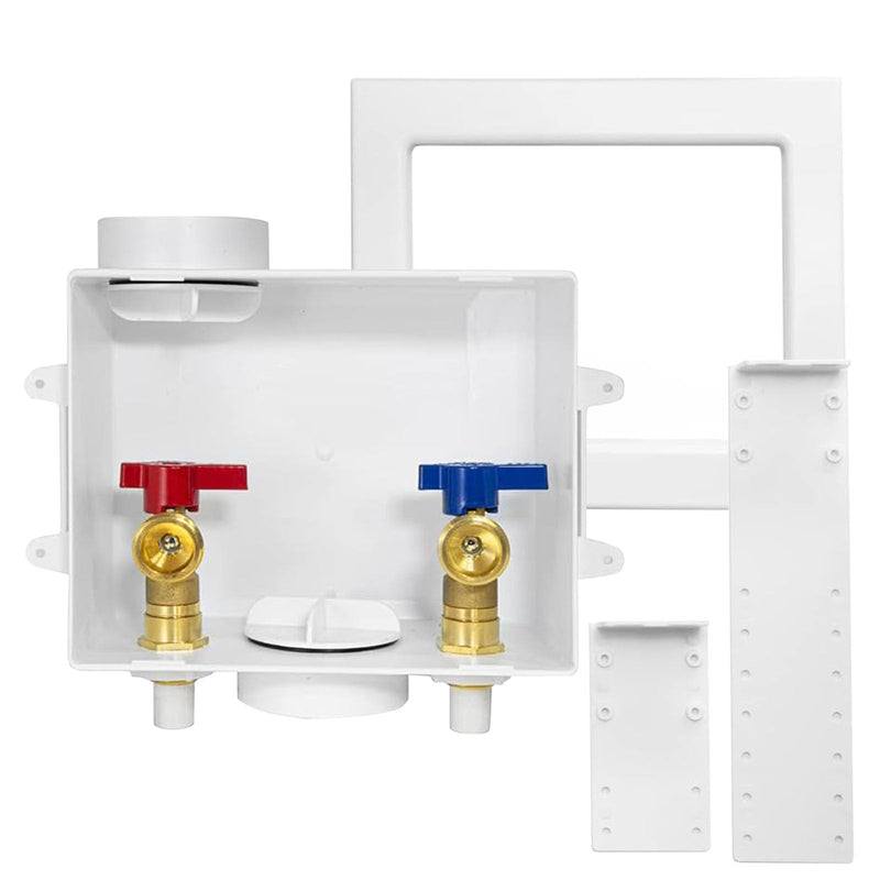 1P Seelink 1/2" CPVC Inlet x 3/4" MHT Washing Machine Outlet Box(WM004-1) CPVC Regular