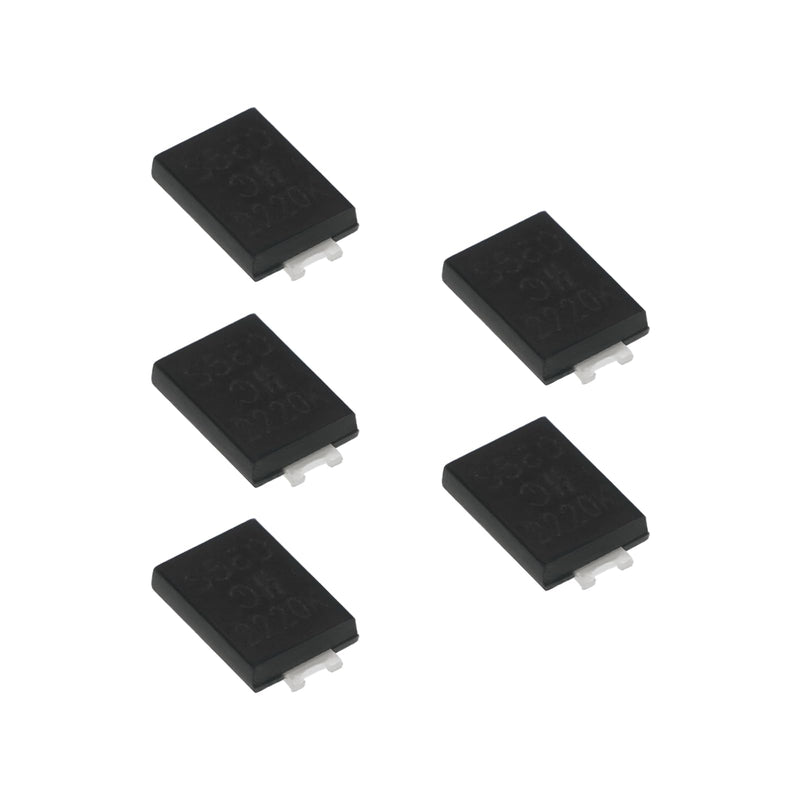 5 Pcs 2 Pins Schottky Diodes Rectifiers Diode PDS560-13 Replacement Part 60 V 5ASuitable for Security Equipment, Network Communication, PowerDI 5