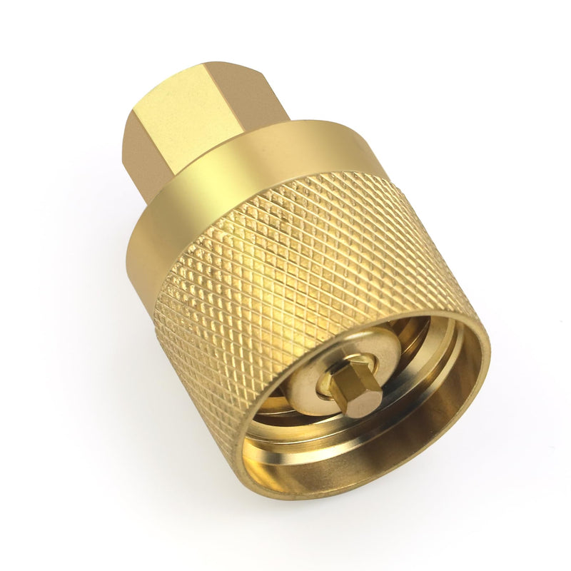 Bolaxin Forklift Connector Female, RE7141F Forklift Propane Tank Connector Female Connection Fitting Adapter Valve