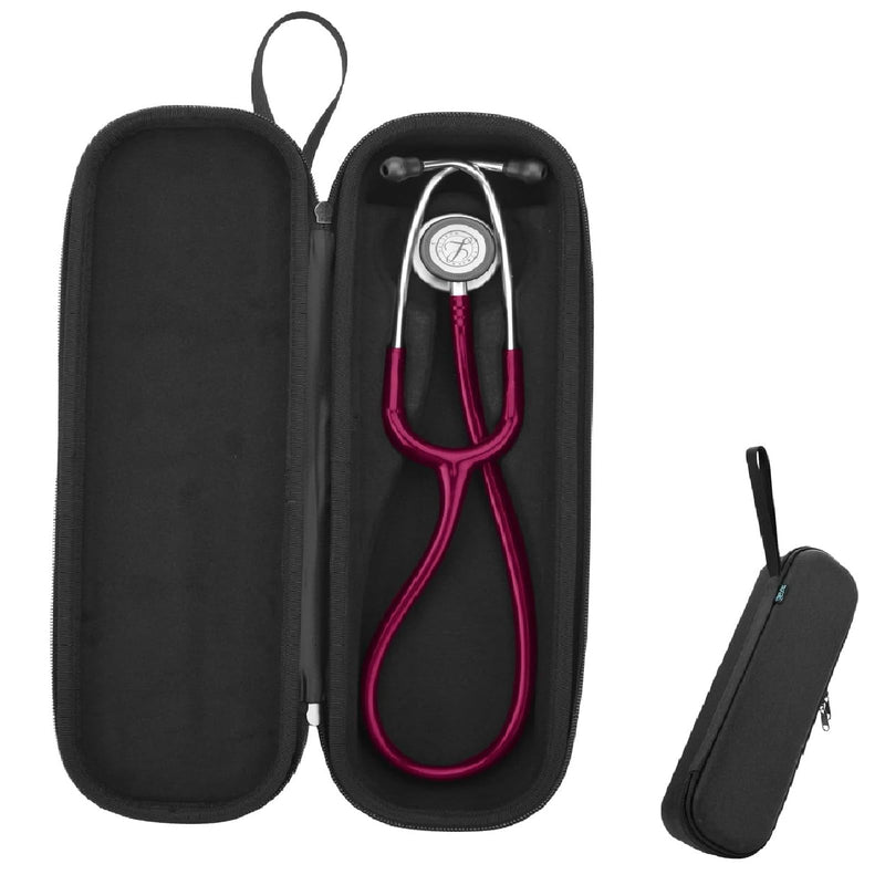 Beautyflier Stethoscope Case for 3M Littmann Classic III, Hard Travel Case for 3M Littmann Classic III Monitoring Stethoscope, EVA Stethoscope Carrying Case, Protecive Storage Box for Stethoscope