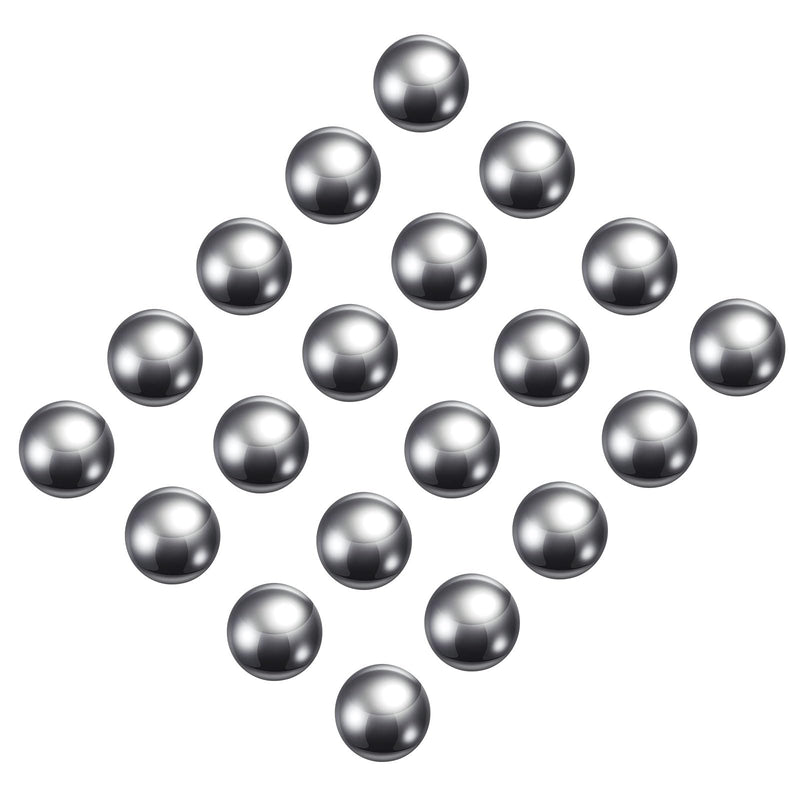 METALLIXITY Precision Balls G25 1/8" 100pcs, 440C Stainless Steel Bearing Balls Beads - for Industry Kit, Machinery, Automotive, and DIY 1/8 Inch 100