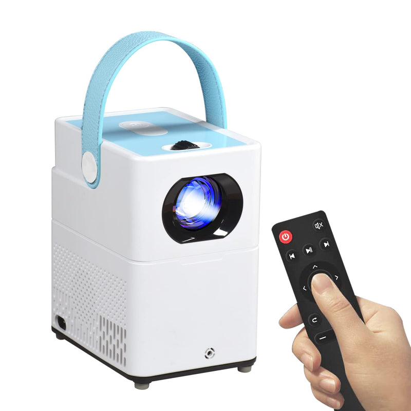 Portable Projector 1080P PHD Home Projector Video 720P Small Projector for TV Stick/Laptops/PC/HDMI/USB