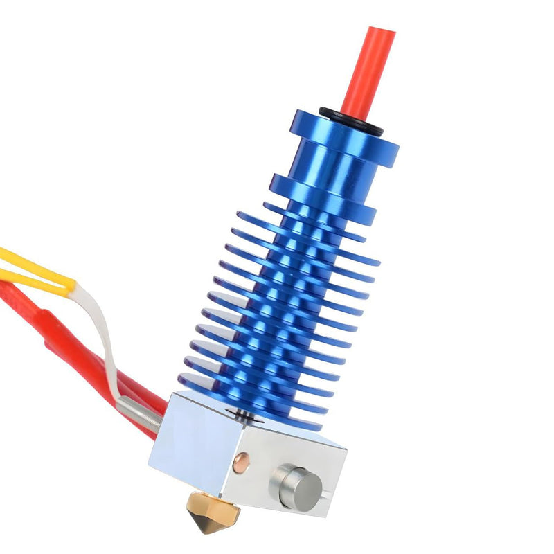 Prusa i3 MK3S+ Hotend 24V 60W Upgrade Kit for Prusa i3 MK3,MK3S,MK3S+3D Printer V6 Hotend 24V Replacement Parts,V6 Bi-Metal Heatbreak,V6 Brass Nozzle 0.4mm,Heater Block Aluminum. Prusa MK3 Hotend Brass Nozzle Kit