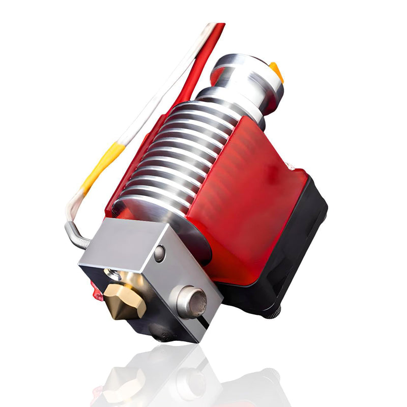 V6 All Metal Hotend Full Kit,24V 40W Direct & Bowden J-Head Hotend,Upgrade V6 Bi-Metal Heatbreak,Cooling Fan for 3D Printers V6 Hotend,Titan,Dual Driver Extruder. V6 Hotend Kit 24V Kit