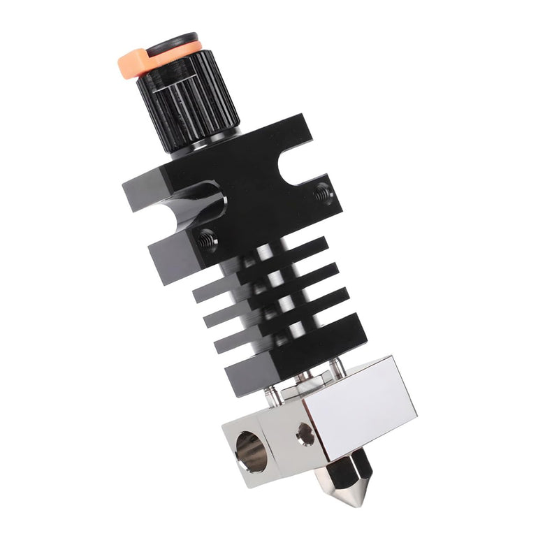 CR-6 SE All Metal Plated Copper Hotend Kit for CR6 SE,CR-6 SE MAX 3D Printer Hotend,Upgrade Bi-Metal Heatbreak,500℃ High Temperature Plated Copper Heater Block,Nozzle 0.4mm. Plated Copper Kit