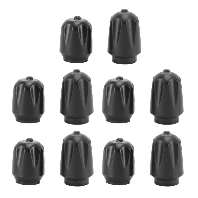 2 Way Radio Channel Knob Cap Replacement, Volume Control Knob for BF 888S, Repair Parts for BF 888S 2 Way Radios, 5 Pair, Easy Install Plastic Material