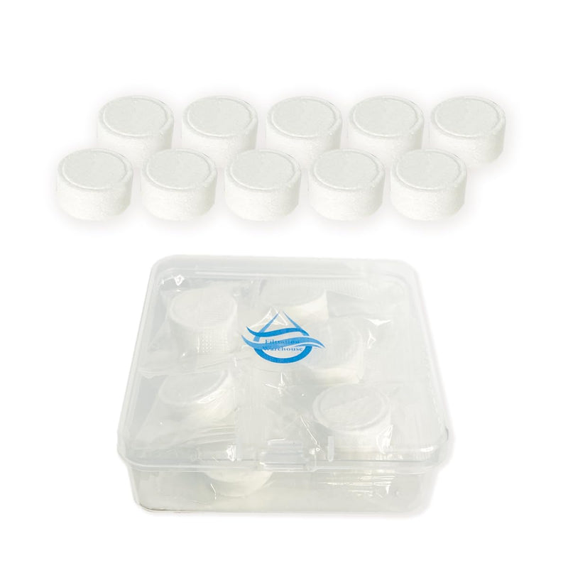 Replacement Pads - TEN PACK - For Mechanical Leak Detectors/Water Stop Valves, US Company! - For Under Sink Reverse Osmosis and Water Filtration Systems (18mm) 18mm