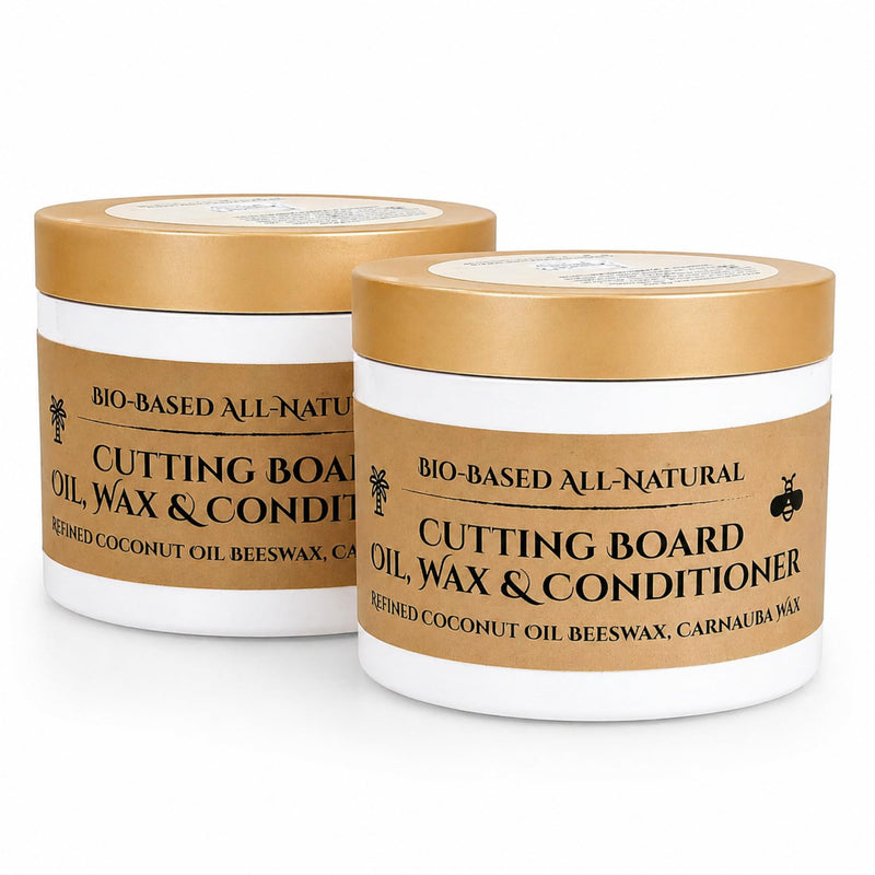 Black Diamond Stoneworks Natural Coconut Oil, Beeswax & Carnauba Wax Wood Conditioner, 5oz Tub for Cutting Boards & Butcher Blocks, Food Safe, Protects, Conditions & Extends Longevity (5.7 oz)2 PK. 5.7 Fl Oz (Pack of 2)