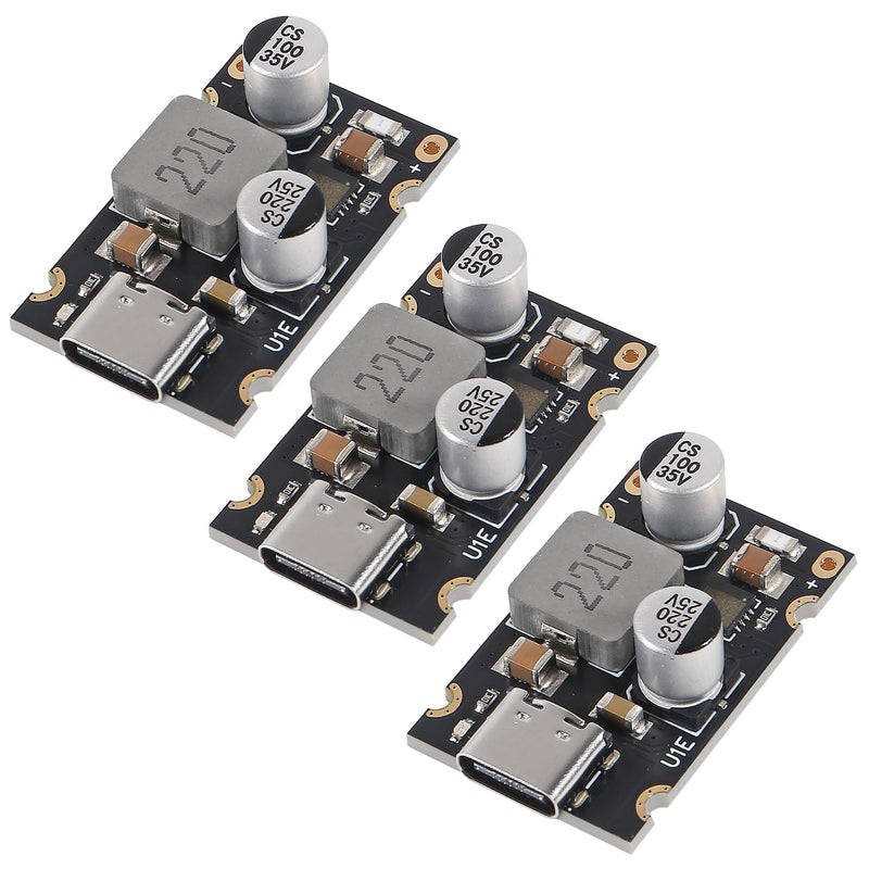 3PCS PD65W Fast Charging Module Type-C USB Interface Supports PD3.1 QC3.0 SCP PPS Fast Charger 5V 9V 12V 20V Standard Board