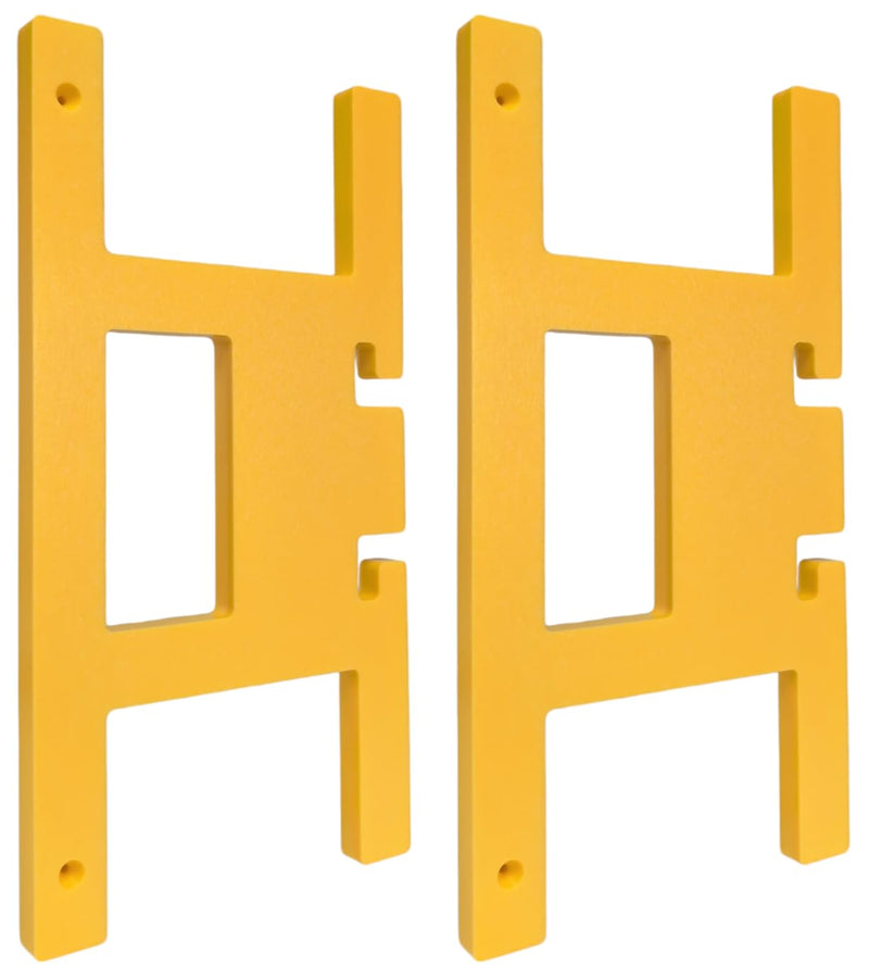 Poly Heavy Duty Extension Cord Storage Reel, Yellow Cord Organizer Wrap-Holds 100 feet (2pk) 2