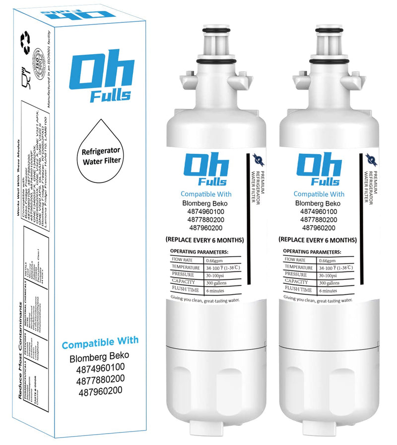 4874960100 Replacement for Water Filter 4874960100, 2-Filters