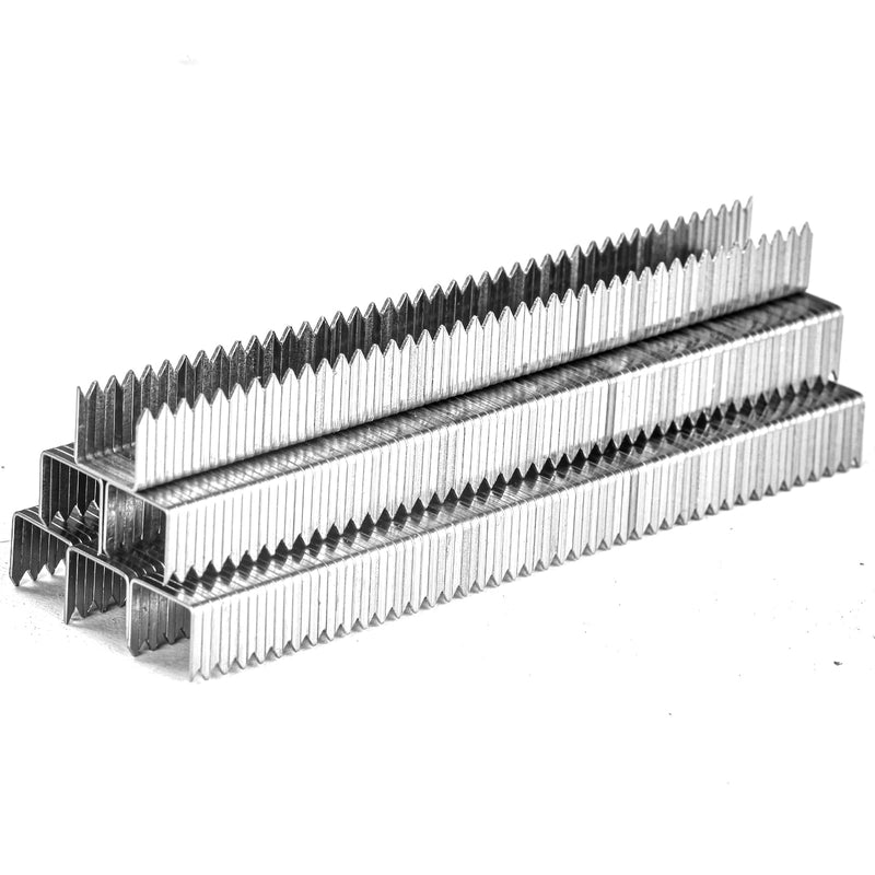 3/8 Inch Length Beveled Chiseled Pointed Heavy Duty T50 304 Stainless Steel Staples 2000-Count, A11 20 Gauge for Pneumatic, Electric T50 Stapler 3/8 Inch