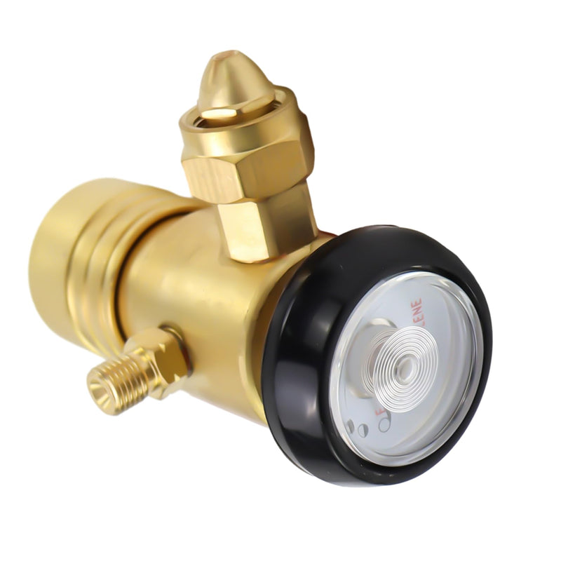 Acetylene Gas Regulator for CGA200 MC Tank,Replacement Air Acetylene Regulator for Use with Acetylene CGA200 MC-tanks